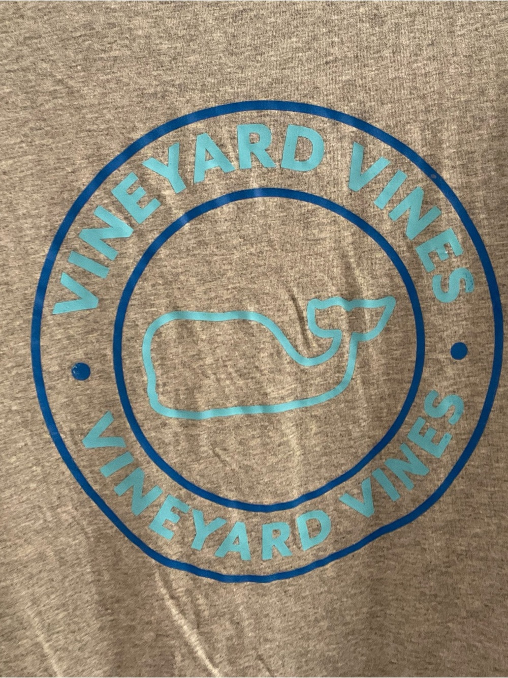 Vineyard Vines Gray Pocket T-Shirt - Size Medium - Picture 8 of 8